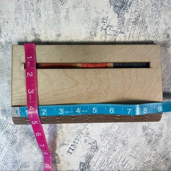 Samsaara Clutch Purse Ensemble - Mod Hex & Birch Wood - Picture 15 of 16